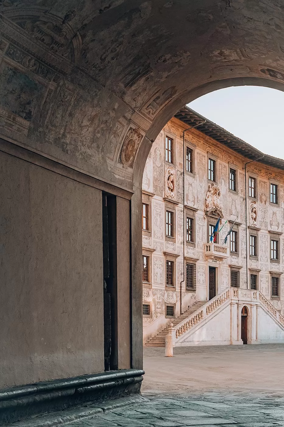 Things to do in Pisa Italy - Piazza dei Cavalieri - Palazzo dell'Orologio - Torre della Muda o della Fame