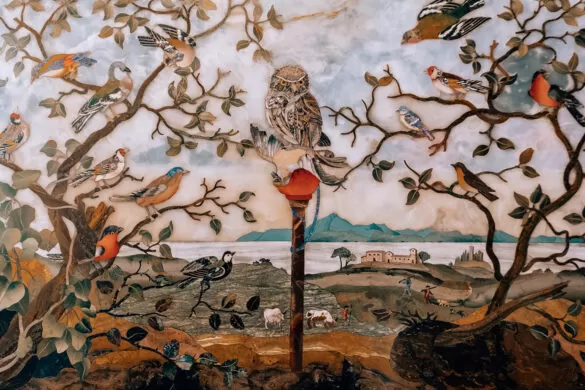 Unique Things to Do in Florence - Opificio Delle Pietre Dure - Birds in trees