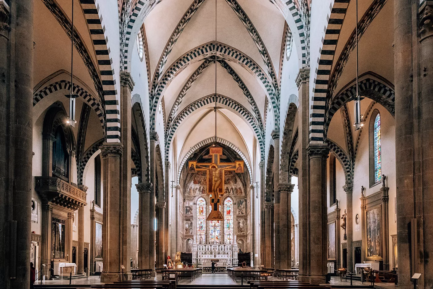 Where to Stay in Florence - Basilica of Santa Maria Novella - Inside