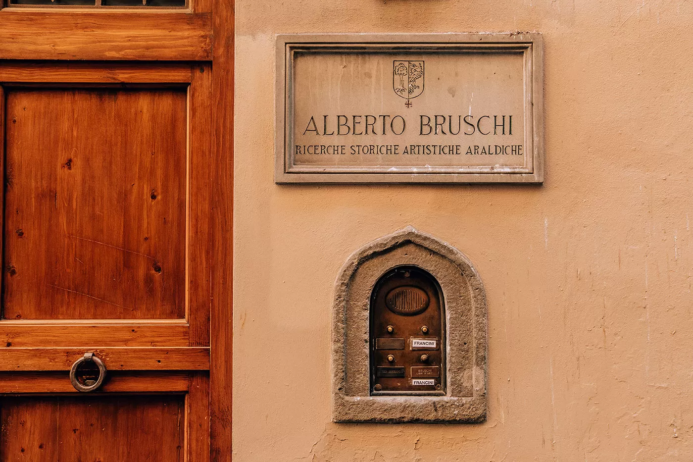Wine windows in Florence - Converted wine window - Alberto Bruschi