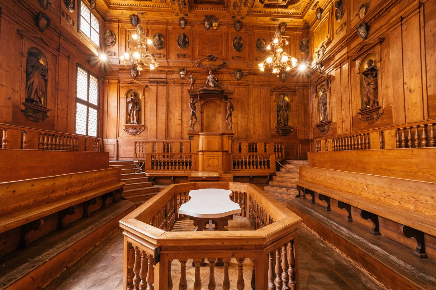 Things to Do in Bologna - Anatomical Theatre of the Archiginnasio