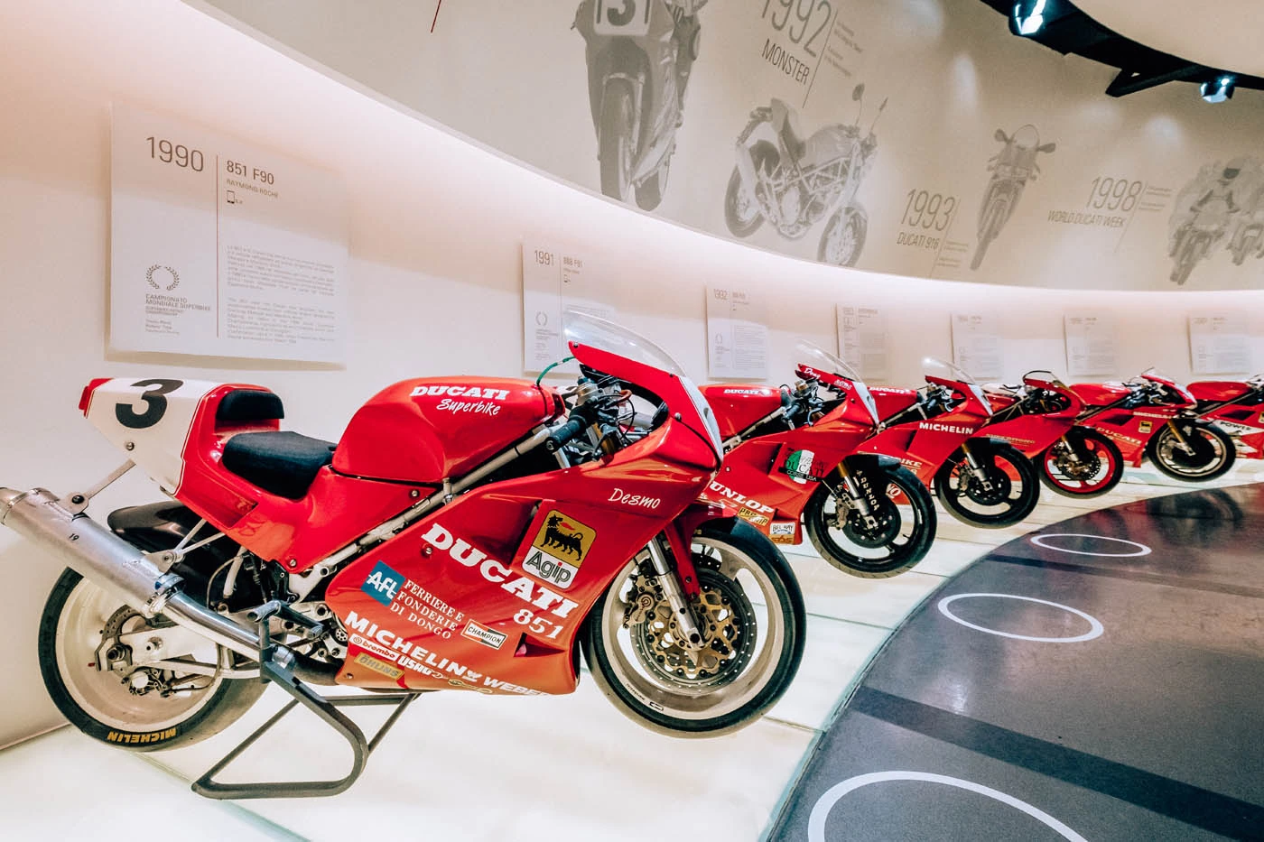 Things to Do in Bologna - Ducati Museum - Ducati 851 F90