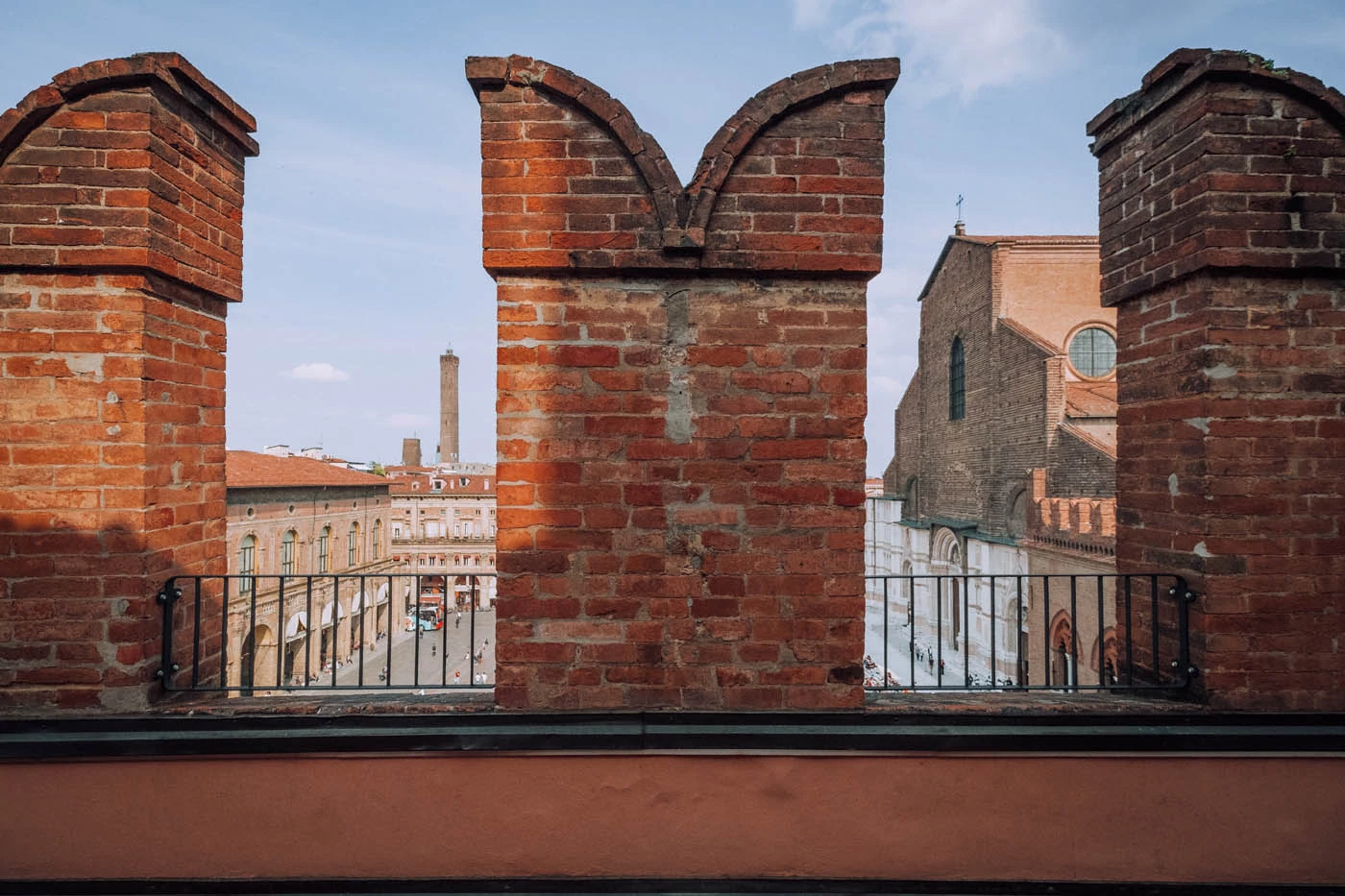 Things to Do in Bologna - Palazzo d'Accursio - View from Torre dell'Orologio terrace