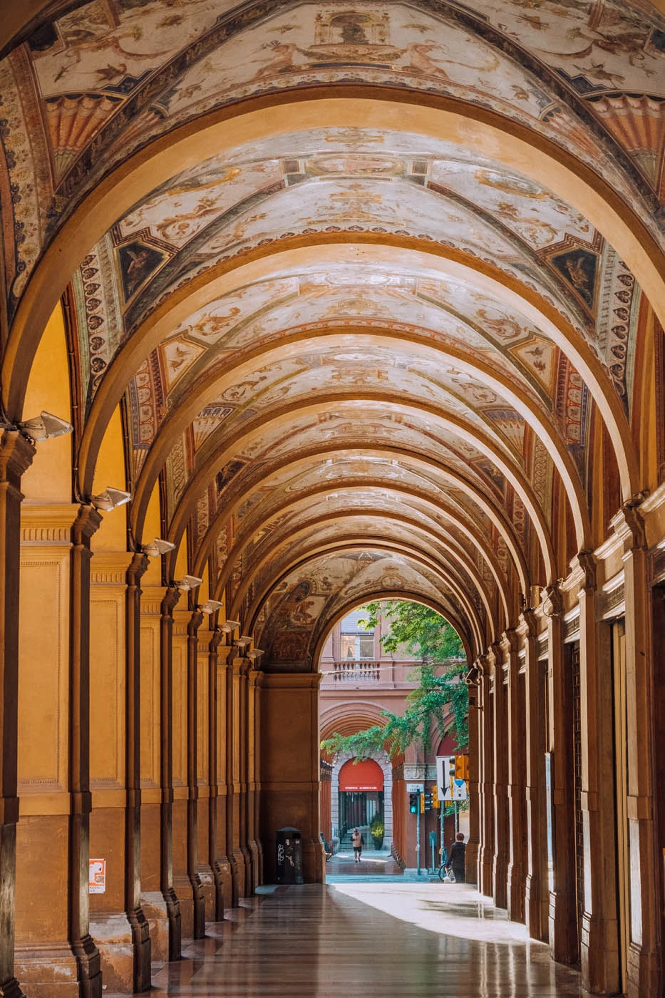 Things to Do in Bologna - Porticoes at Piazza Cavour