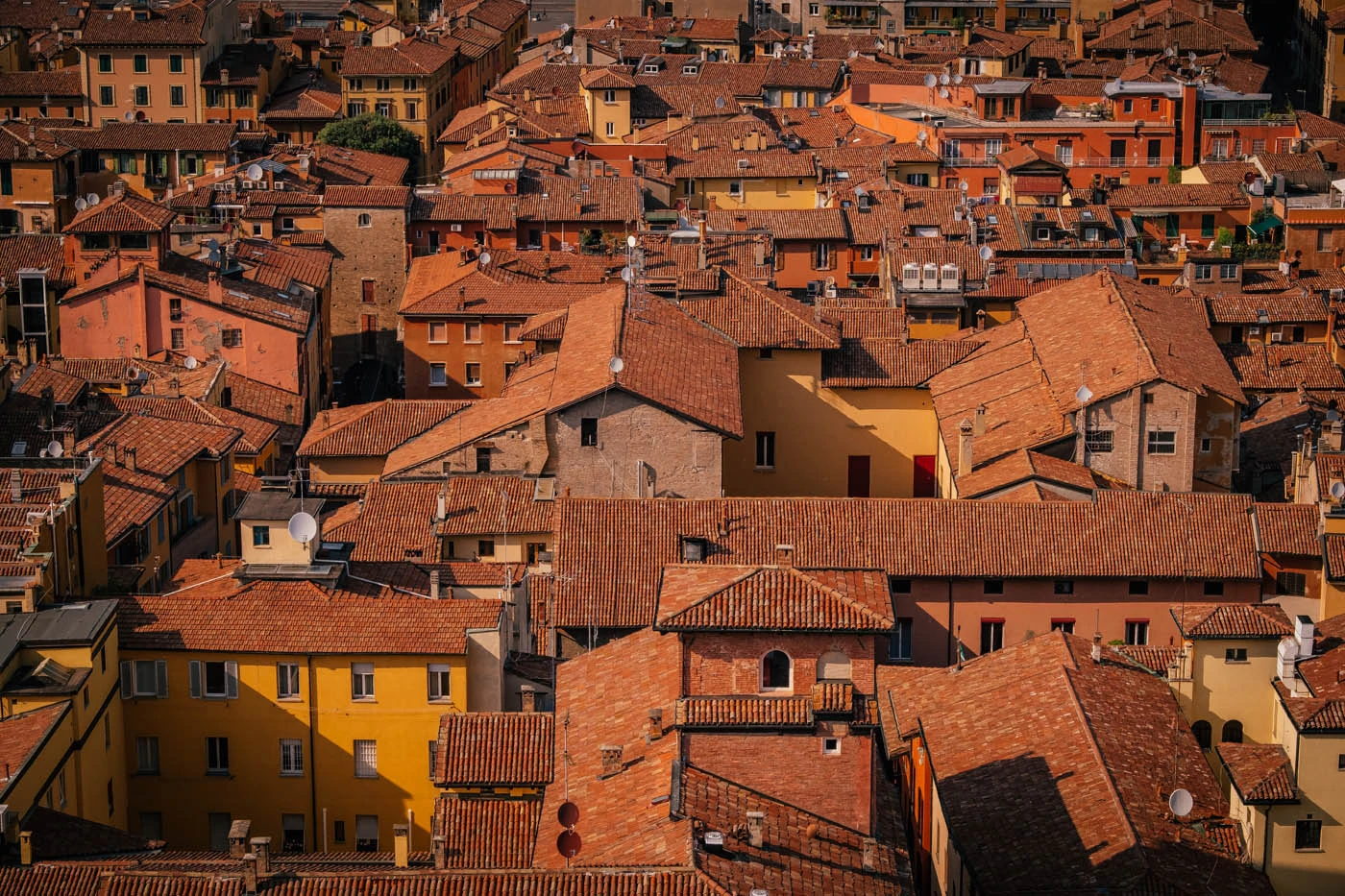 Things to Do in Bologna - Torre Prendiparte - View of rooftops