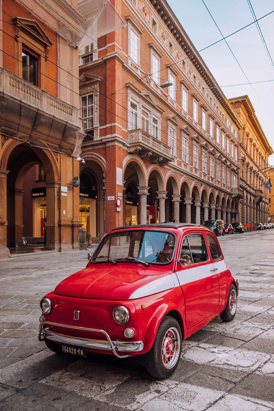 What to Do in Bologna in a Day - Fiat in Piazza Galvani
