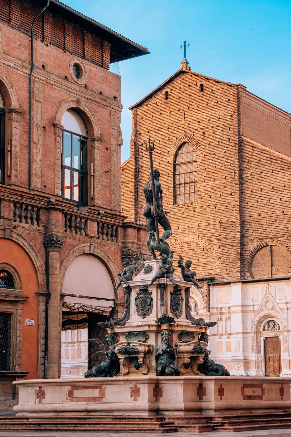 What to Do in Bologna in a Day - Piazza del Nettuno - Neptune's Fountain by Giambologna