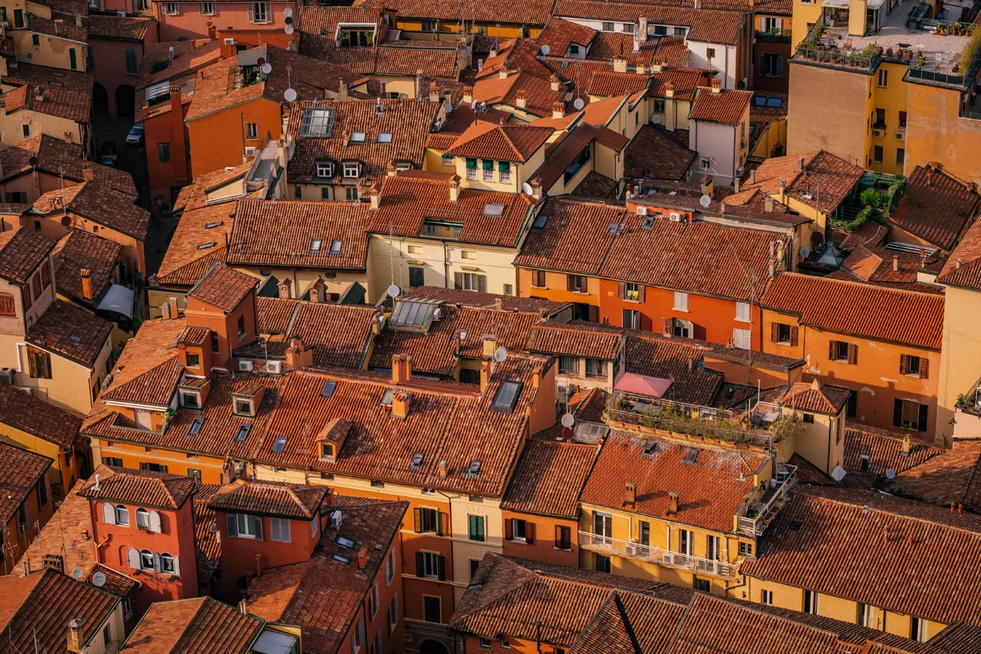 What to Do in Bologna in a Day - View from Torre degli Asinelli