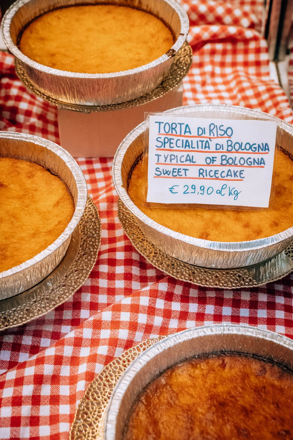 What to Eat in Bologna - Torta di Riso cake