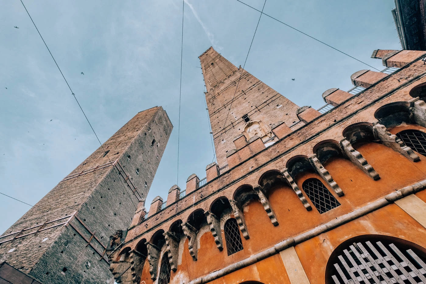 Where to Stay in Bologna - Asinelli Tower and Garisenda Tower