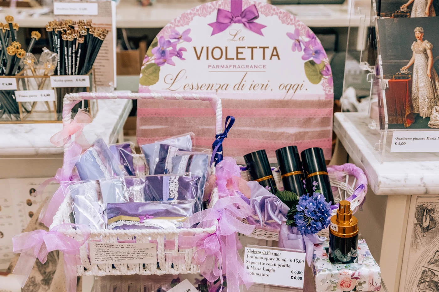 BEST Things to do in Parma Italy - Violetta di Parma fragrance