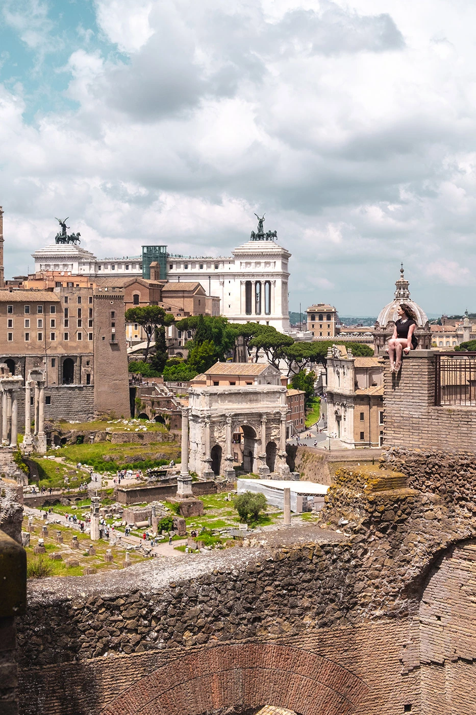 What is Ferragosto in Italy - View from Palatine Hill