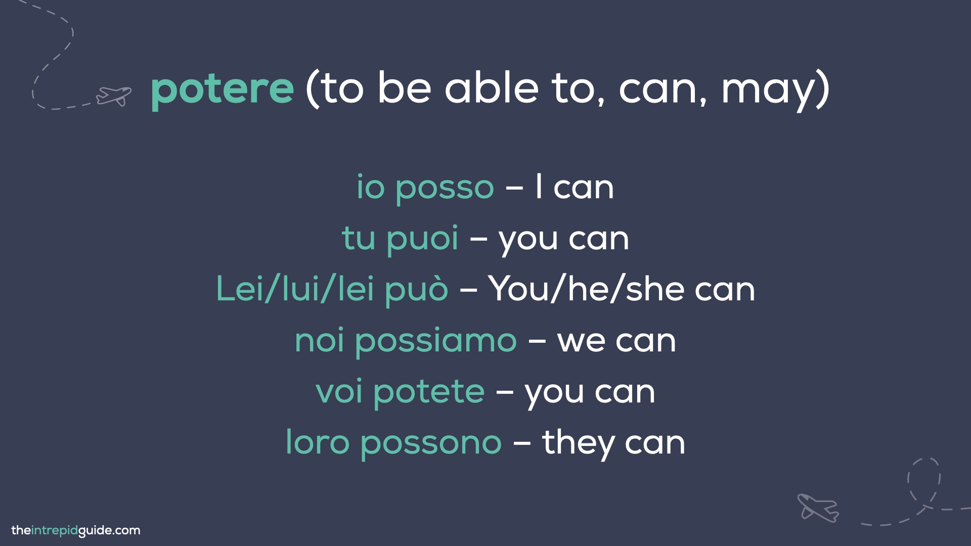 ITALIAN MODAL VERBS How to Cheat Your Way to Fluency in Italian The