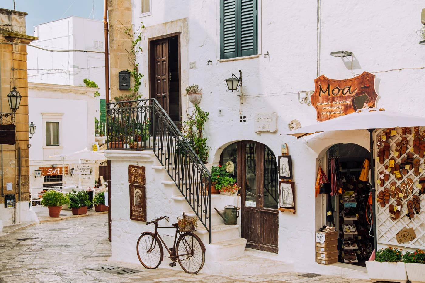 Things to do in Ostuni - Shops on Via Cattedrale