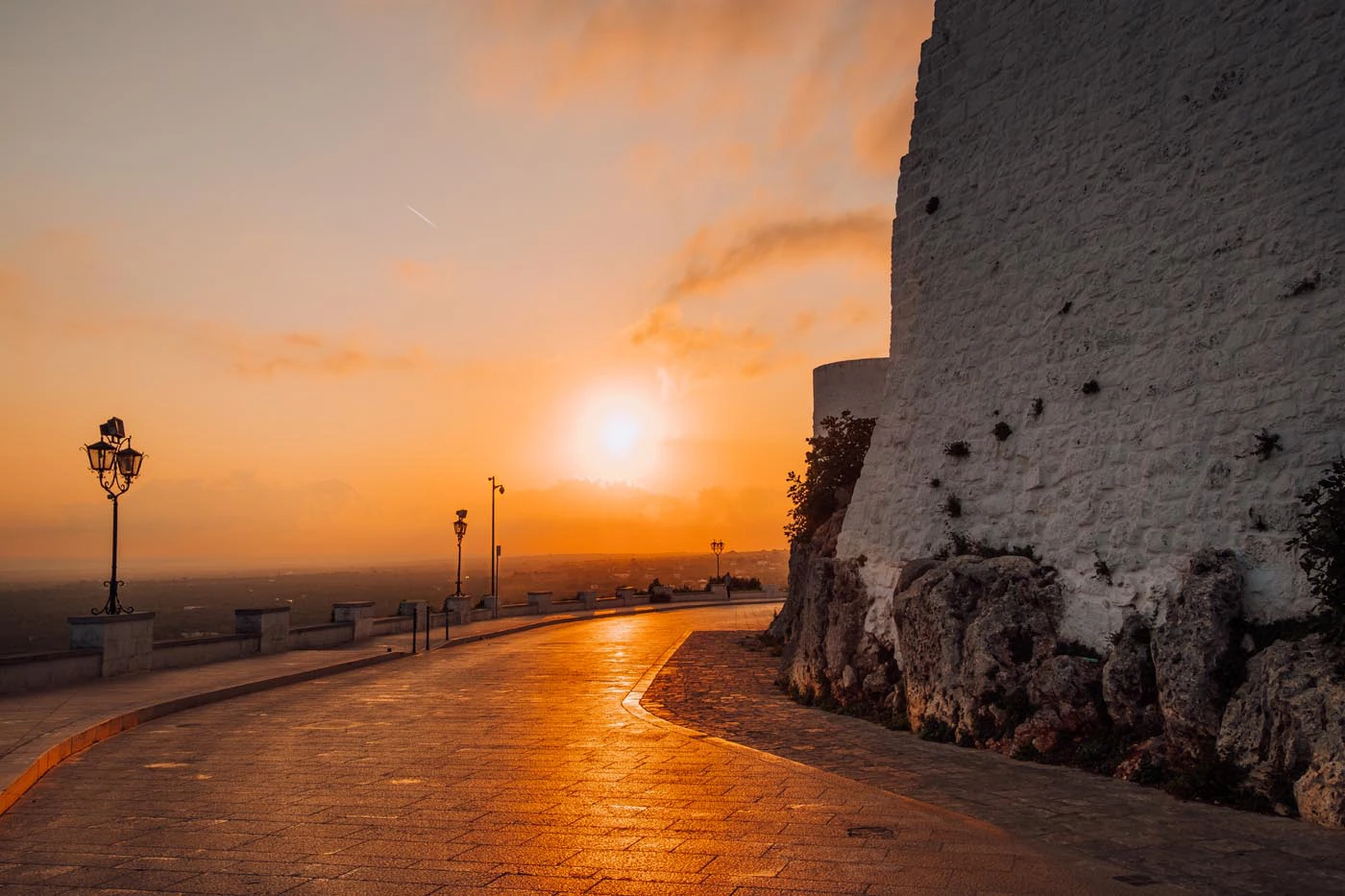 Things to do in Ostuni - Sunrise and along City Walls