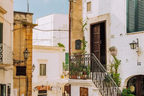 Things to do in Ostuni - Via Cattedrale shops and bike