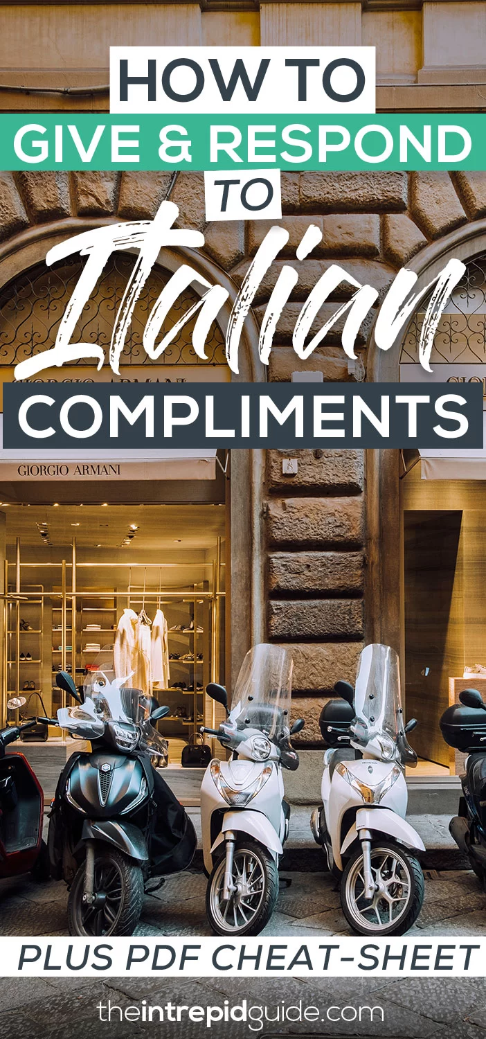 How to Give and Respond to Compliments in Italian