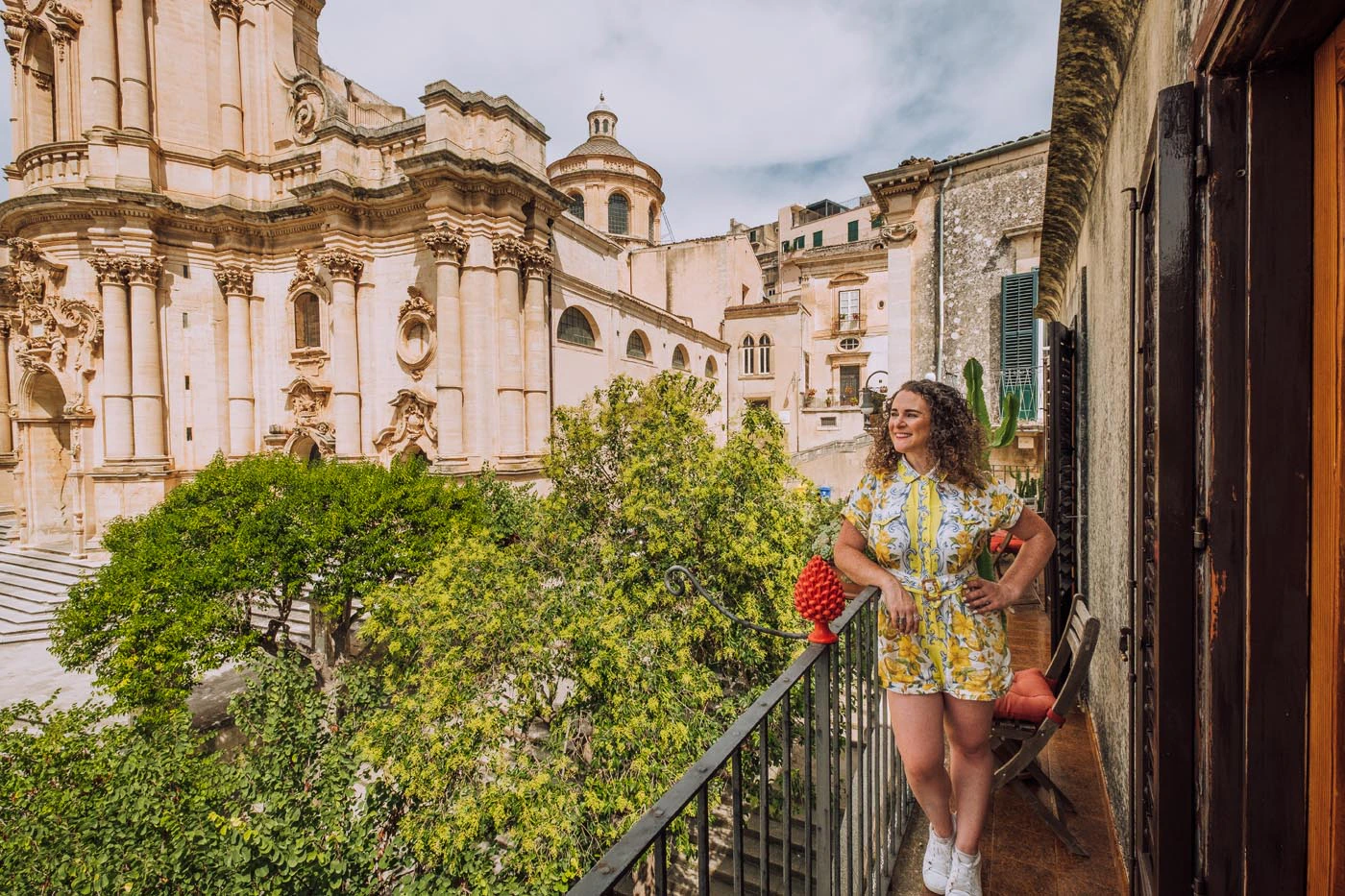 Things to do in Modica Sicily - View from accommodation